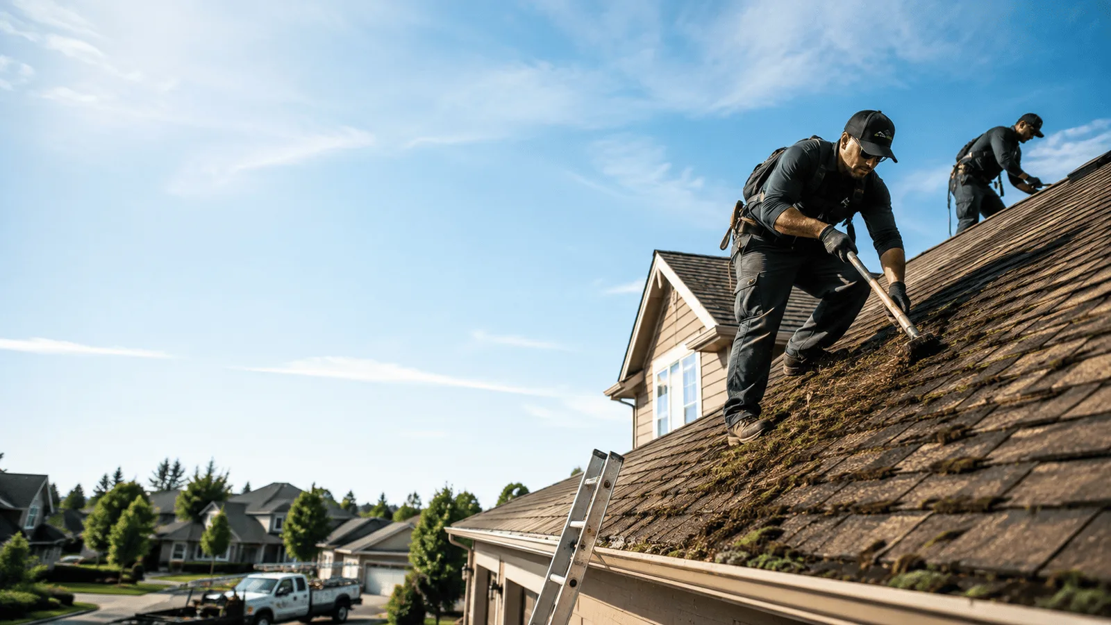 Roof Moss Removal in Burdick, KS near me